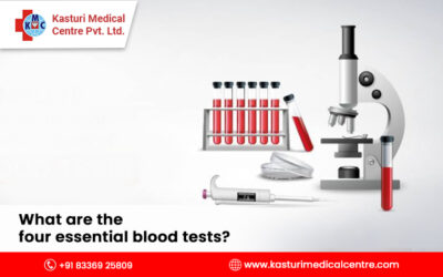 What are the four essential blood tests?
